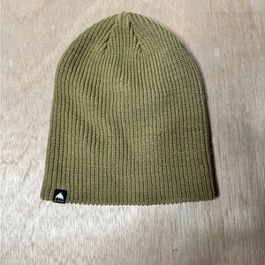 Burton Olive Green Knit Beanie
